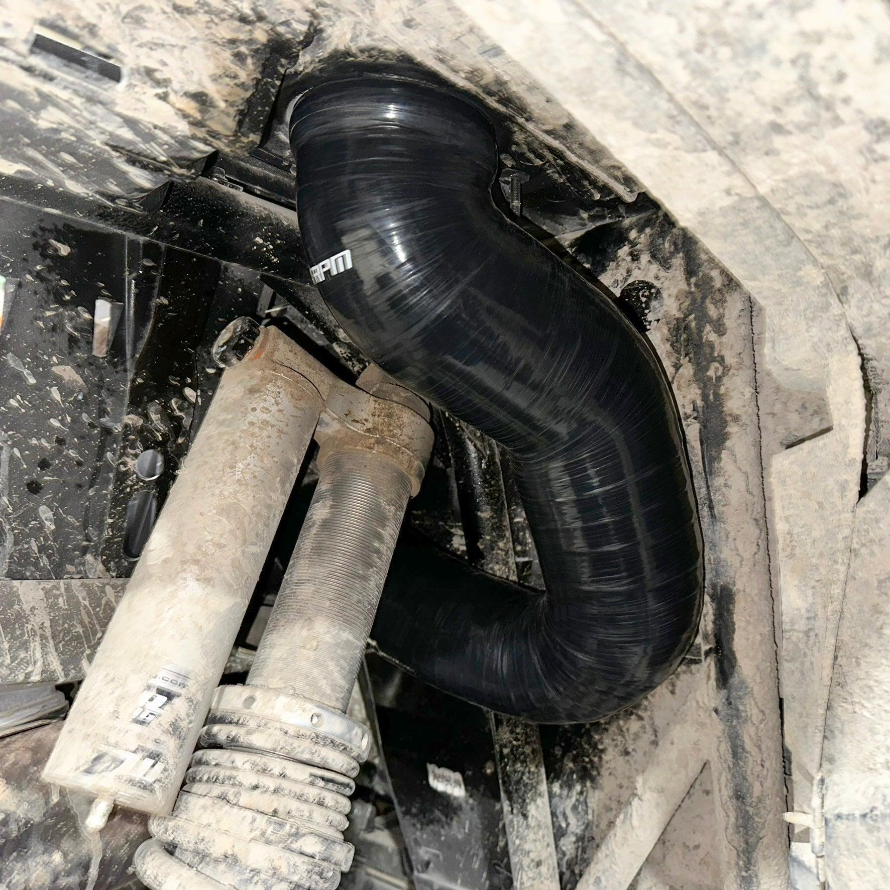 RZR XPT, Turbo S, & XP1000 "BIG FATTY" HD Silicone Intake Tube - RPM SXS