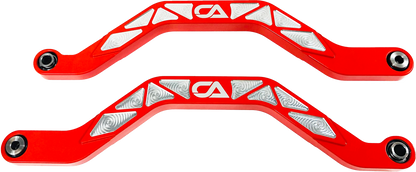 Our high clearance rods were designed with strength, dependability, and affordability all in mind. Our rods finish in the absolute largest rods on the market. We have a finished thickness of 1.25 inches throughout the entire center of the rod where it really counts, and a finished height of the rod at over 1.5 inches. Making these the absolute thickest rod on the market. Our rods also boast a full 3 INCHES OF ADDED GROUND CLEARANCE!! So take the washed out trail with confidence in mind.