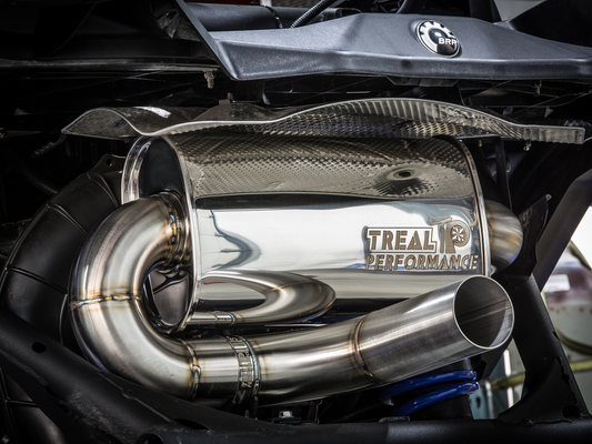 Treal Performance | 2017-2025 Can-Am Maverick X3 Quiet Trail Exhaust System