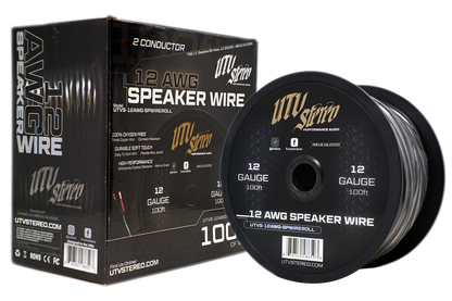 12 AWG Speaker Wire Roll - 12ft | UTVS-12AWG-SPWIRE-12