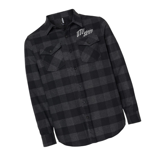 UTV Stereo Unisex Embroidered Flannel | UTVS-A-FLANNEL-U-CHR