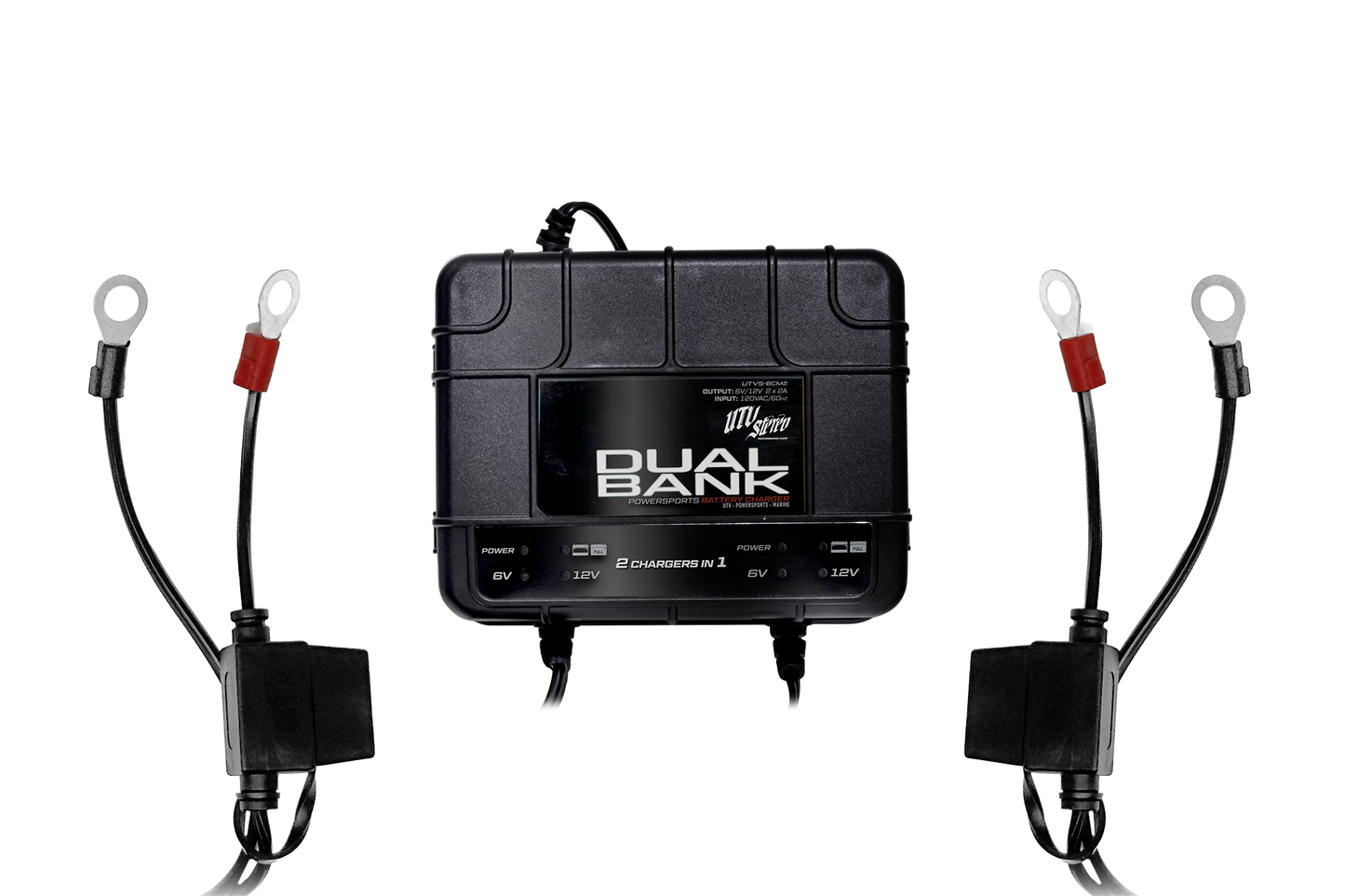 Dual-Bank Battery Charger / Maintainer | UTVS-BCM2