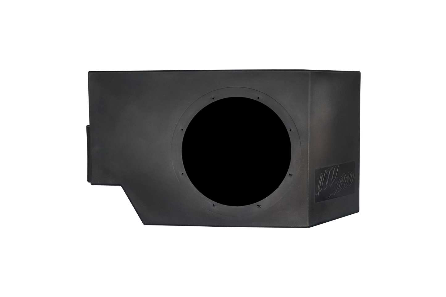 Can-Am® Defender HD10 Vented 10" Passenger Subwoofer Enclosure Unloaded | UTVS-DEF-VENC-PASS