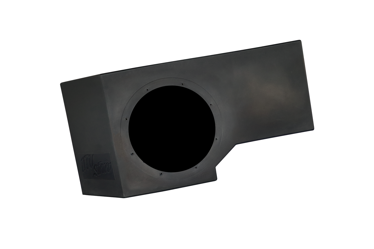 Can-Am® Defender HD10 Vented 10" Passenger Subwoofer Enclosure Unloaded | UTVS-DEF-VENC-PASS