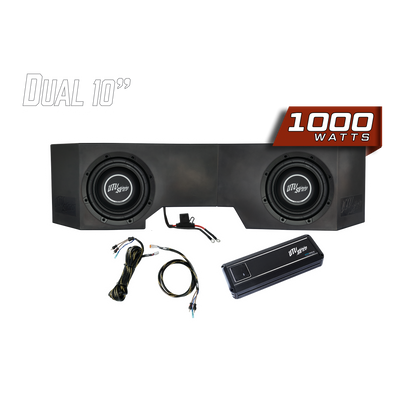 Can-Am® Defender HD10 1000W Dual 10" Subwoofer Kit | UTVS-DEF-SUB-1000-2