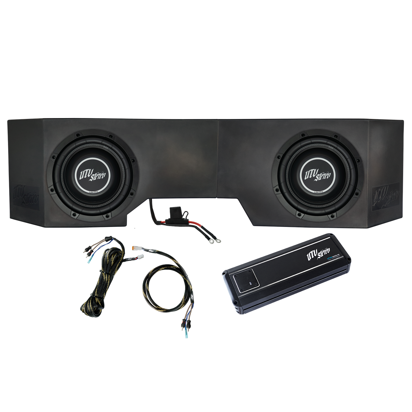 Can-Am® Defender HD10 1000W Dual 10" Subwoofer Kit | UTVS-DEF-SUB-1000-2