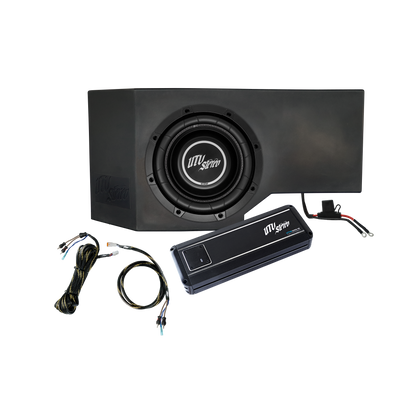 Can-Am® Defender HD10 1000W Single Passenger Side 10" Subwoofer Kit | UTVS-DEF-SUB-1000