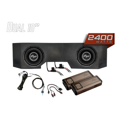 Can-Am® Defender HD10 2400W Dual 10"Subwoofer Kit | UTVS-DEF-SUB-2400-2