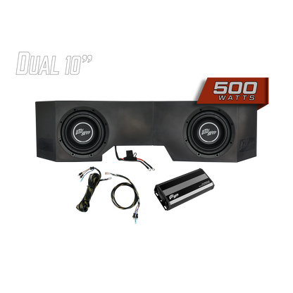 Can-Am® Defender HD10 500W Dual 10" Subwoofer Kit | UTVS-DEF-SUB-500-2