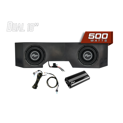 Can-Am® Defender HD10 500W Dual 10" Subwoofer Kit | UTVS-DEF-SUB-500-2