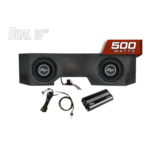 Can-Am® Defender HD10 500W Dual 10" Subwoofer Kit | UTVS-DEF-SUB-500-2
