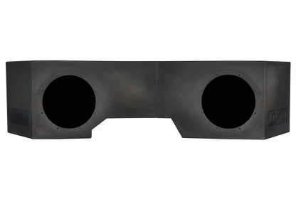 Can-Am® Defender HD10 Vented 10" Passenger Subwoofer Enclosure Unloaded | UTVS-DEF-VENC-PASS