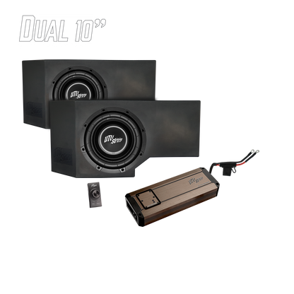 Can-Am® Defender HD11 1200W Dual 10" Subwoofer Kit | UTVS-DEF2-1200-2-GO