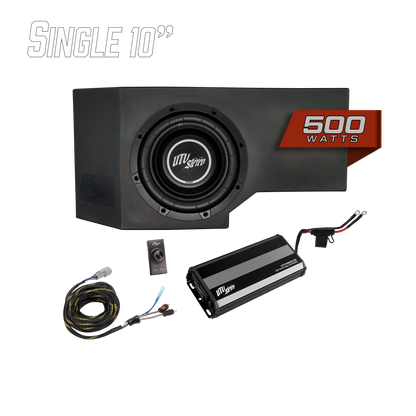 Can-Am® Defender HD11 500W Single 10" Subwoofer Kit | UTVS-DEF2-500-1-GO