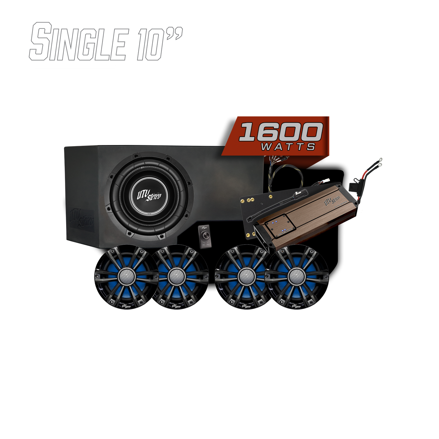 Can-Am® Defender HD11 BRP GO! Stage 6 Stereo Kit | UTVS-DEF2-S6-GO