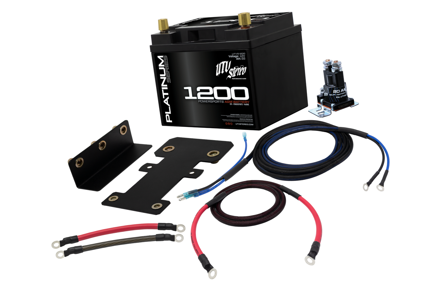 Kawasaki Teryx H2 2nd Battery Kit | UTVS-H2-2BATT-KIT