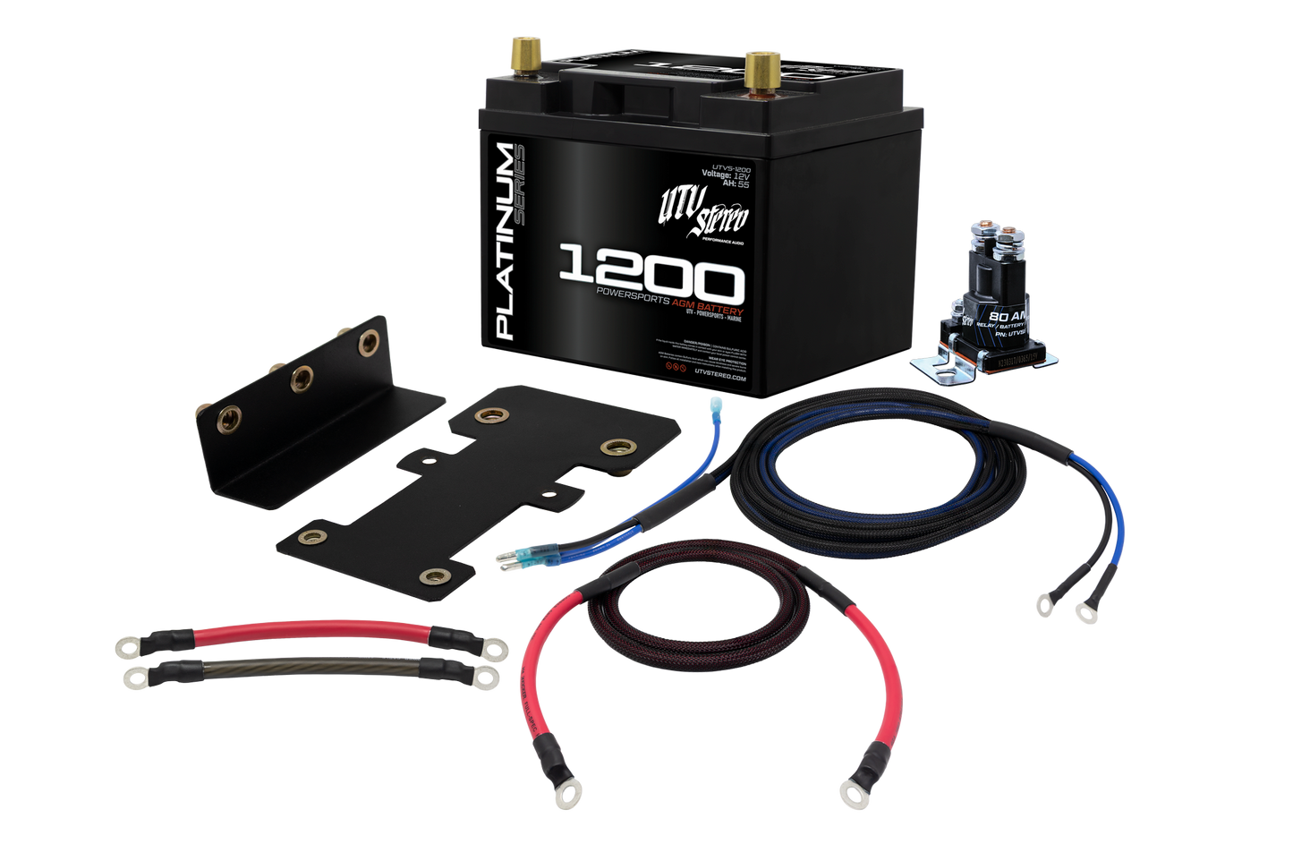 Kawasaki Teryx H2 2nd Battery Kit | UTVS-H2-2BATT-KIT