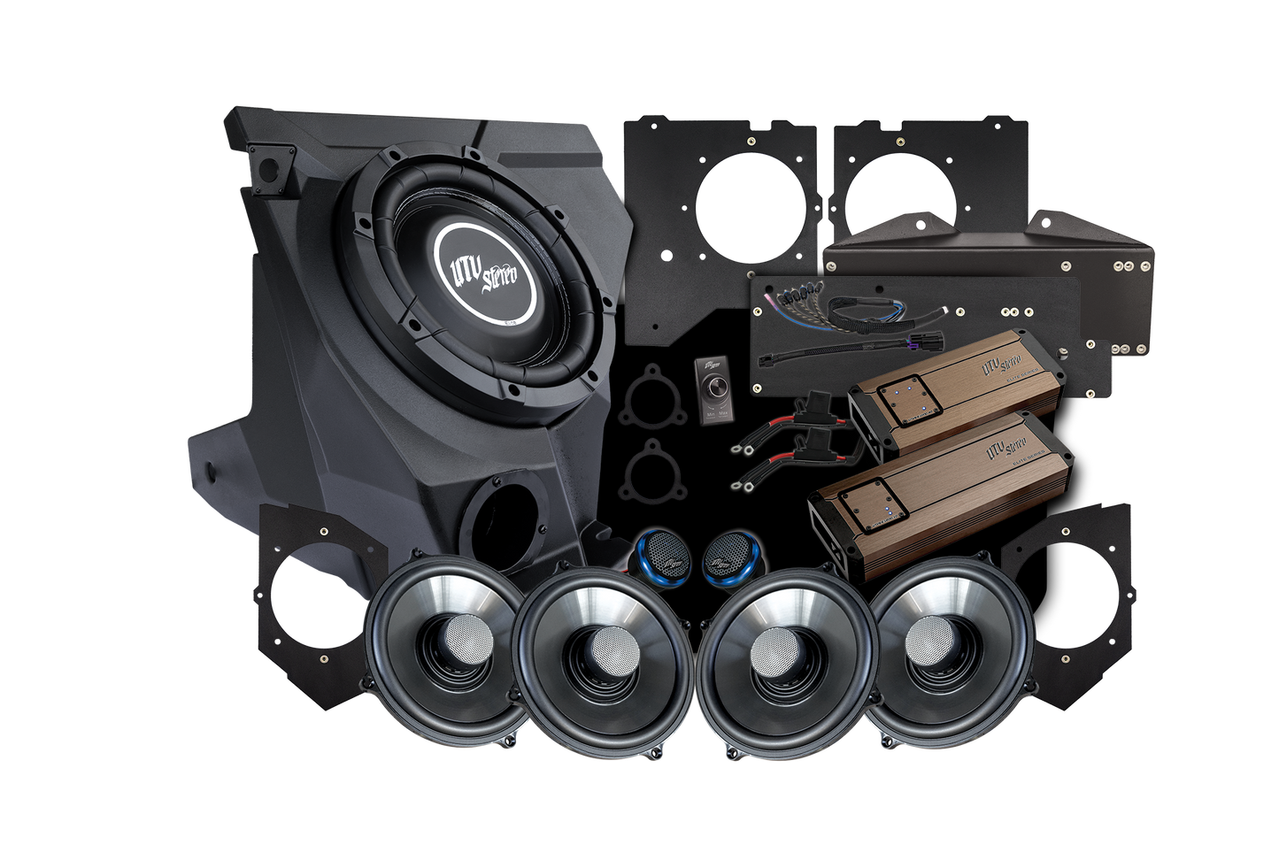 KAWASAKI® TERYX H2 GARMIN TREAD® Elite Stage 7 Stereo Kit | UTVS-H2-S7-GRM