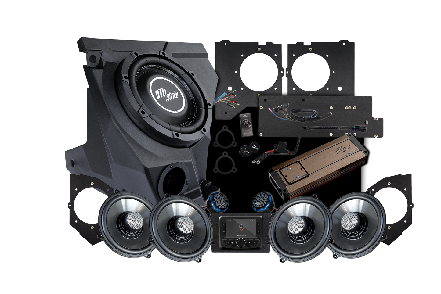 KAWASAKI® TERYX H2 Elite Stage 6 Stereo Kit | UTVS-H2-S6