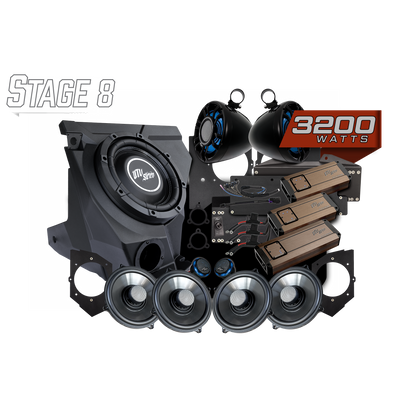 KAWASAKI® TERYX H2 GARMIN TREAD® Elite Stage 8 Stereo Kit | UTVS-H2-S8-GRM