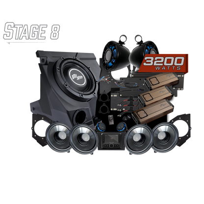 KAWASAKI® TERYX H2 Elite Stage 8 Stereo Kit | UTVS-H2-S8