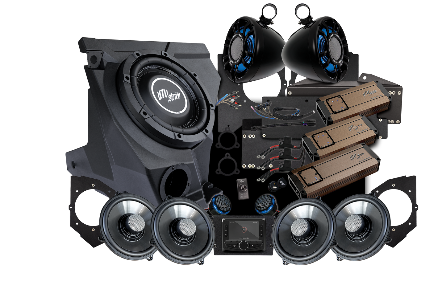 KAWASAKI® TERYX H2 Elite Stage 8 Stereo Kit | UTVS-H2-S8
