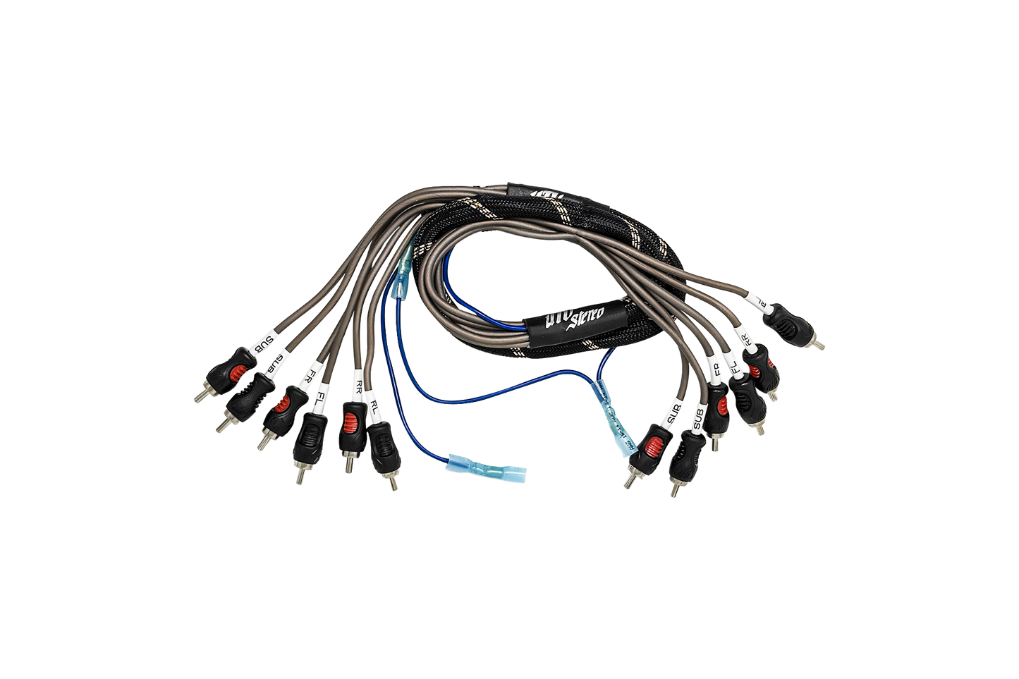 UTV Stereo 2-Channel RCA Harness - Front + Remote | UTVS-HRN-RCA-1