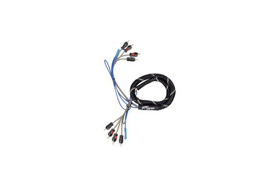 UTV Stereo 4-Channel RCA Harness - Front, Subwoofer + Remote | UTVS-HRN-RCA-2