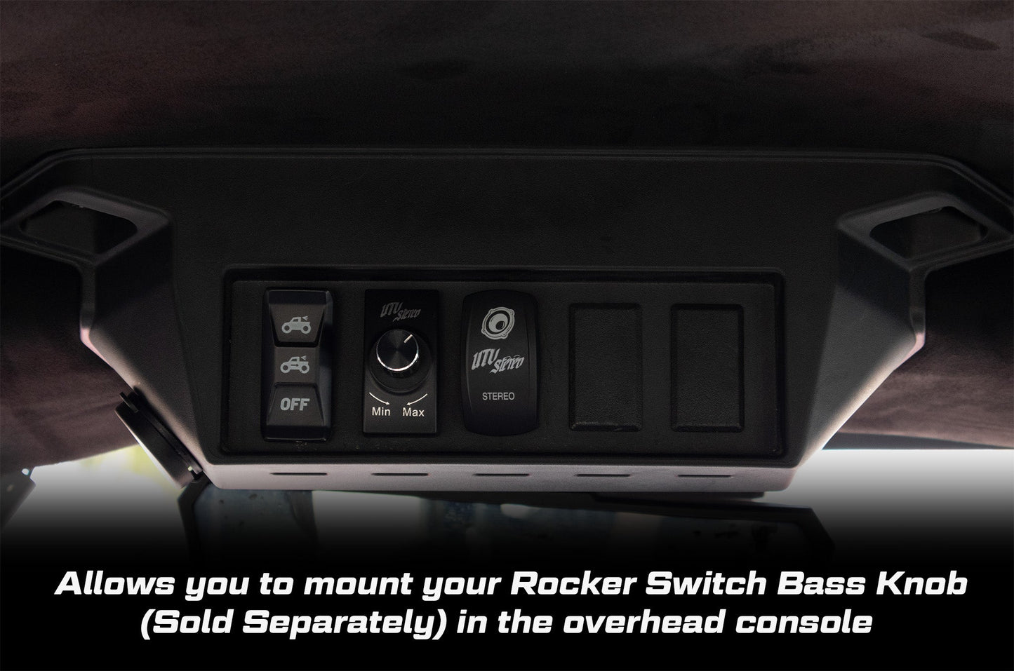 Polaris Ranger 1500 Bass Knob Extension with Sub Out / UTVS-JBL-RC-OUT-TO-RKR-BASS