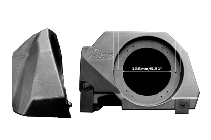 '20-'26 RZR® Pro Series 6.5" Rear Seat Speaker Pods V3  - Unloaded | UTVS-PRO-RP65