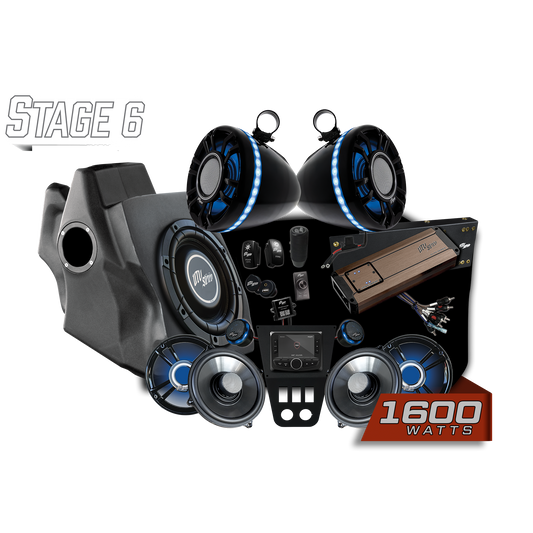 '20-'24 RZR® Pro Series Elite Stage 6 Stereo Kit | UTVS-PRO-S6-E