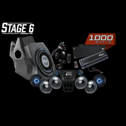 '20-'24 RZR® Pro Series Signature Stage 6 Stereo Kit | UTVS-PRO-S6-S