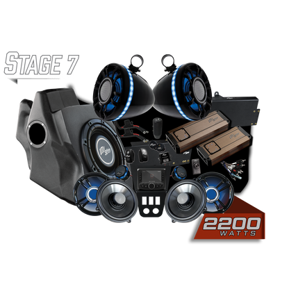 '20-'24 RZR® Pro Series Elite Stage 7 Stereo Kit | UTVS-PRO-S7-E