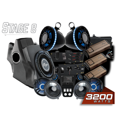 '20-'24 RZR® Pro Series Elite Stage 8 Stereo Kit | UTVS-PRO-S8-E