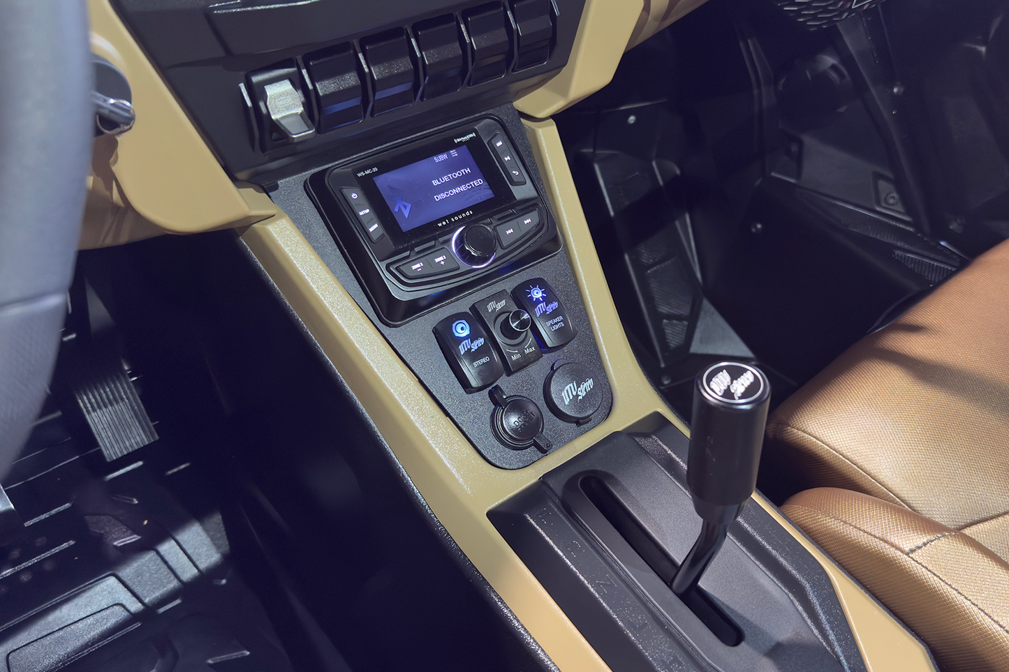 '25 RZR® Pro Series Head Unit Mount | UTVS-PRO2-HUMT-DASHKIT-RKR