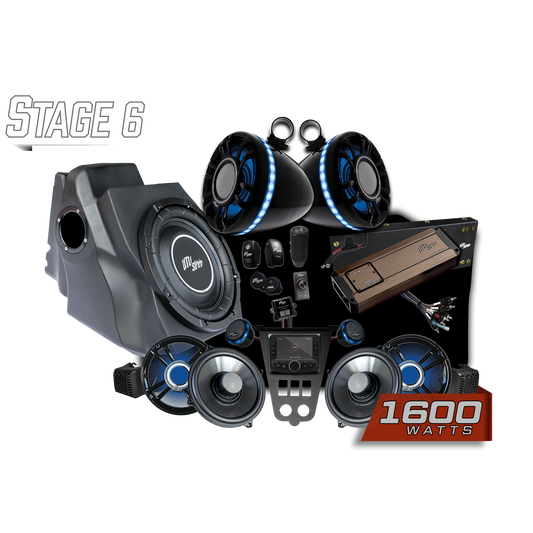 '25-'26 RZR® Pro Series Elite Stage 6 Stereo Kit | UTVS-PRO2-S6-E