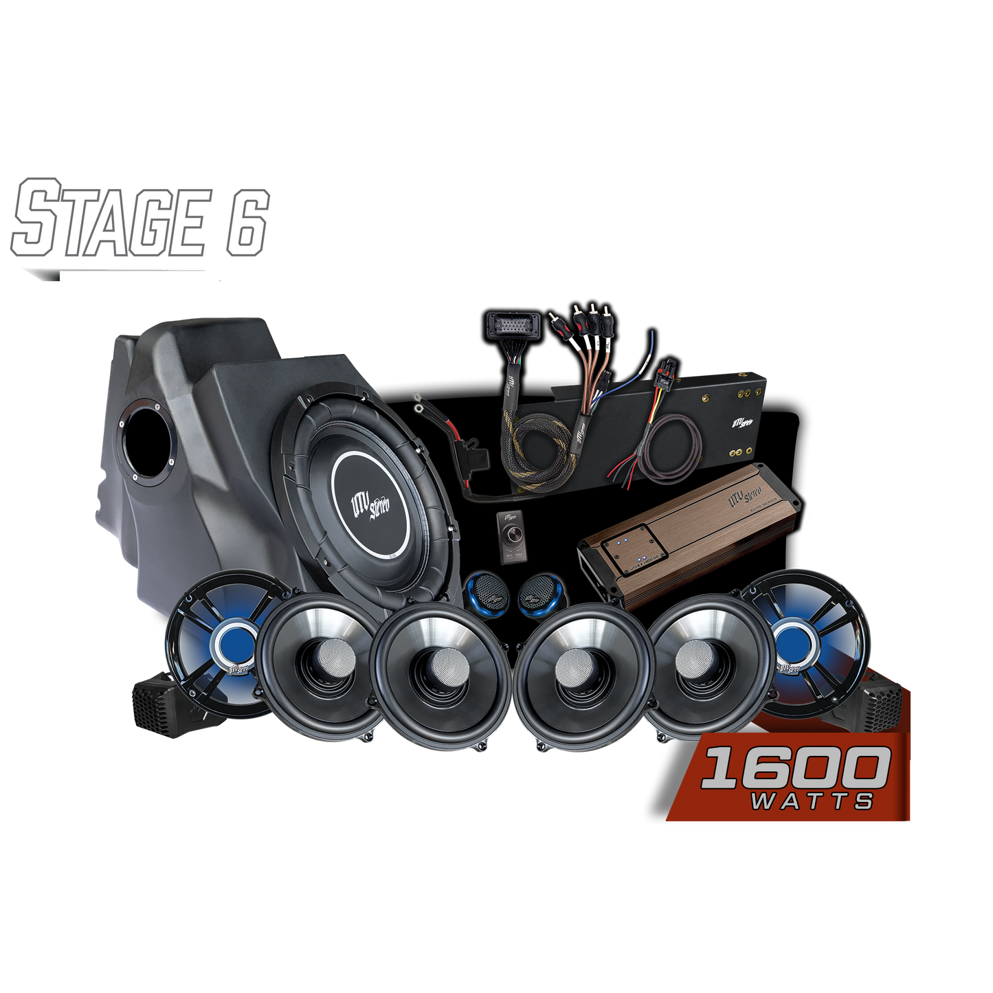'25-'26 RZR® Pro Series Ride Command® Stage 6 Stereo Kit | UTVS-PRO2-S6-RC