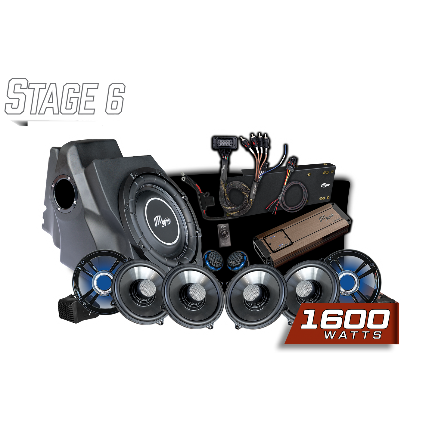 '25-'26 RZR® Pro Series Ride Command® Stage 6 Stereo Kit | UTVS-PRO2-S6-RC