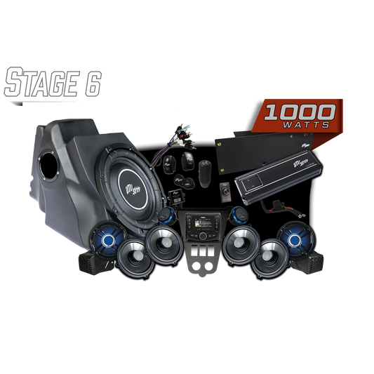 '25-'26 RZR® Pro Series Signature Stage 6 Stereo Kit | UTVS-PRO2-S6-S