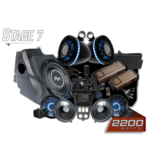 '25-'26 RZR® Pro Series Elite Stage 7 Stereo Kit | UTVS-PRO2-S7-E