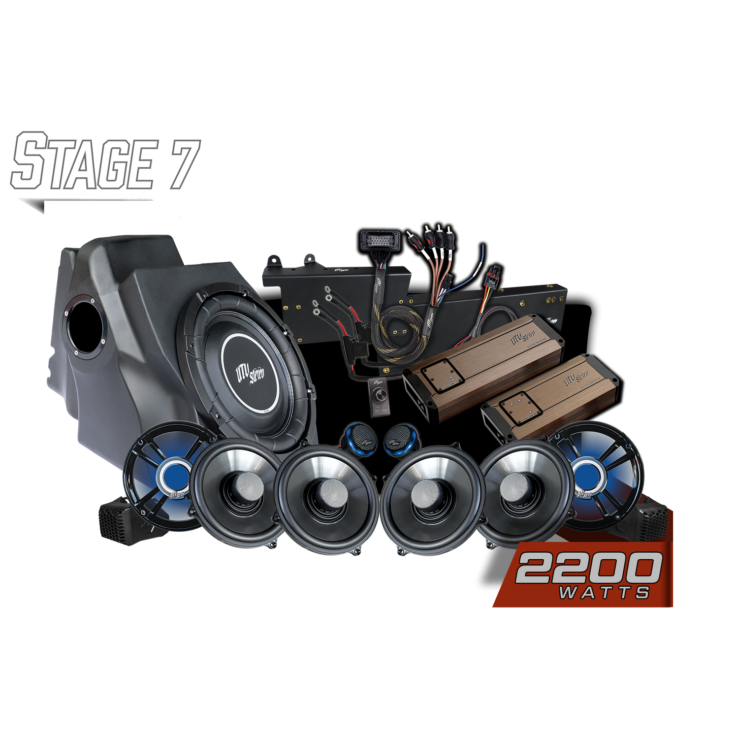 '25-'26 RZR® Pro Series Ride Command® Stage 7 Stereo Kit | UTVS-PRO2-S7-RC