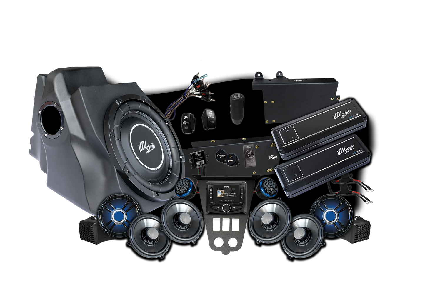 '25-'26 RZR® Pro Series Signature Stage 7 Stereo Kit | UTVS-PRO2-S7-S