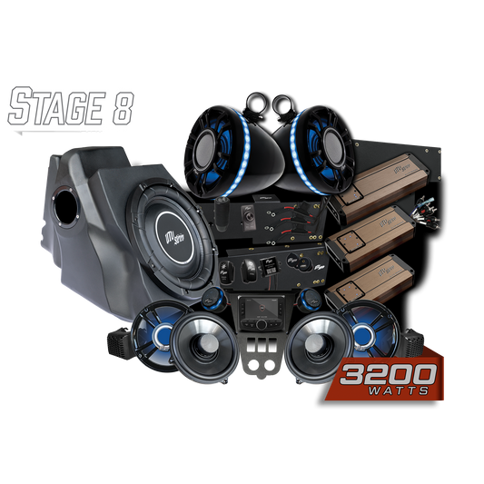 '25-'26 RZR® Pro Series Elite Stage 8 Stereo Kit | UTVS-PRO2-S8-E