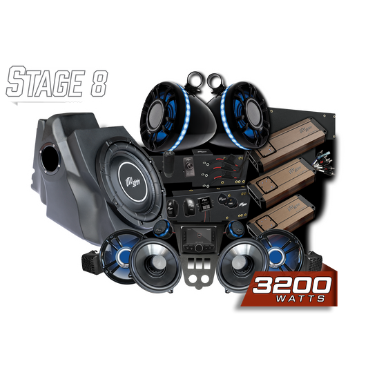 '25-'26 RZR® Pro Series Elite Stage 8 Stereo Kit | UTVS-PRO2-S8-E
