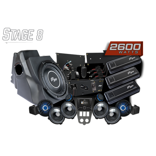 '25-'26 RZR® Pro Series Signature Stage 8 Stereo Kit | UTVS-PRO2-S8-S