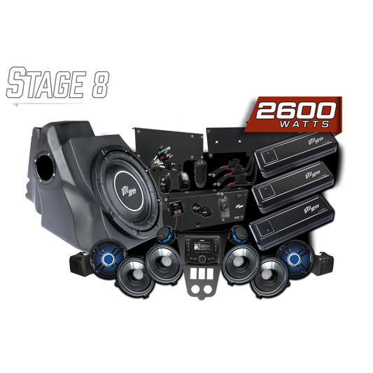 '25-'26 RZR® Pro Series Signature Stage 8 Stereo Kit | UTVS-PRO2-S8-S