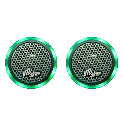Pro Series 1" Tweeter w/ Built In RGB LED (Pair) | UTVS-PTW Ranger 1500