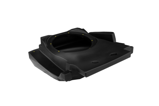 Can-Am® Maverick R 10" Front Passenger Subwoofer Enclosure (2-SEAT MODELS) – Unloaded | UTVS-R-ENC-PASS-2
