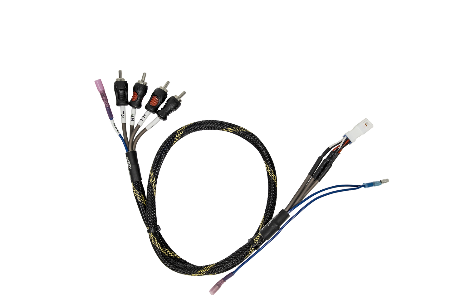 Can-Am® Maverick R BRP GO Front & Rear RCA Output Harness + Remote | UTVS-R-GO-RCA-OUT