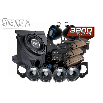 KAWASAKI® TERYX H2 GARMIN TREAD® Elite Stage 8 Stereo Kit | UTVS-H2-S8-GRM